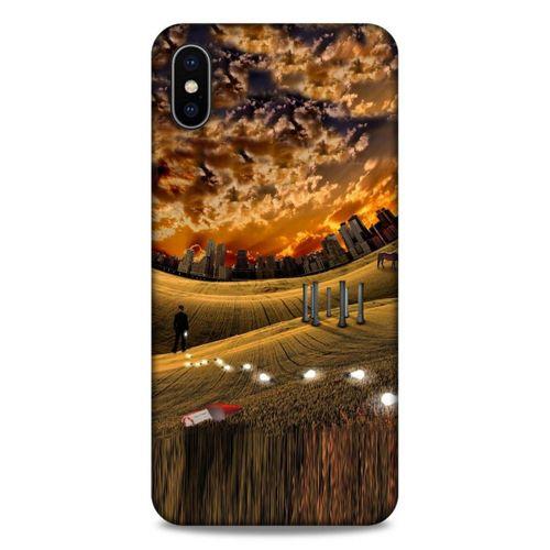 Lopard Apple iPhone XS Max Uyumlu Kılıf Manipülasyon ☻ (24) Darbe Emici Kılıf Desenli