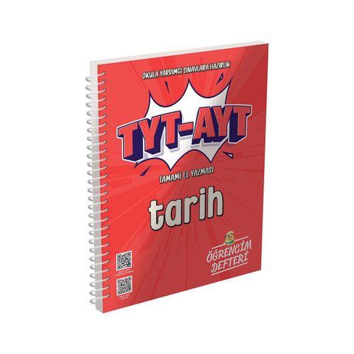 TYT AYT Tarih Öğrencim Defteri Murat Eğitim Yayınları