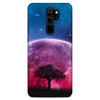 Lopard Xiaomi Redmi Note 8 Pro Uyumlu Kılıf Gece'S (39) Liquid Crystal Kılıf Pembe Ay