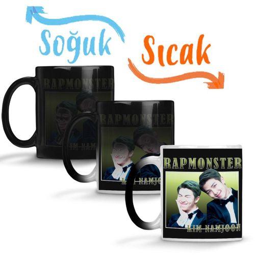 Namjoon Rapmonster Sihirli Kupa Bardak Porselen