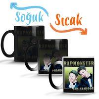 Namjoon Rapmonster Sihirli Kupa Bardak Porselen