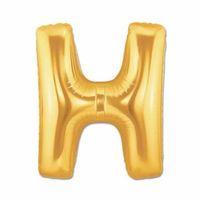 Altın Sarısı Folyo Harf Balon 1 Metre