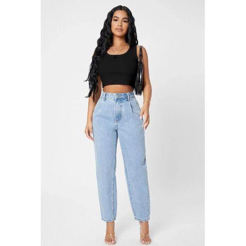 Kadın Siyah Modern Fit Kare Yaka Crop Top Bluz