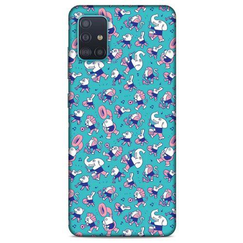 Animax Müzisyen Hayvanlar Samsung Galaxy A51 Kılıf Desenli Silikon