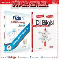 Farklı Sistem TYT Fizik ve AKM Dil Bilgisi Soru Bankası Seti 2 Kitap