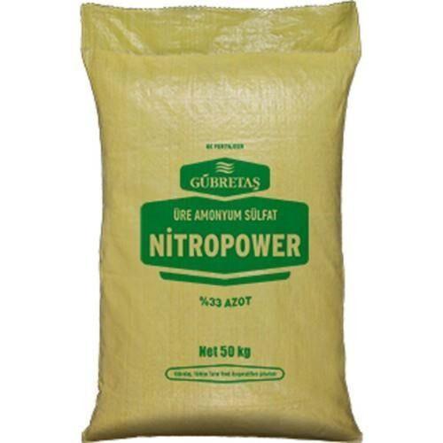 Gübretaş Nitropower Bitki Besini Üre Amonyum Sulfat Demir Suda Çözünür Kükürt %33 Azot Gübresi 1 Kg