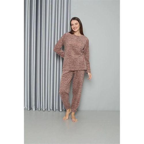 Polar Kadın Pijama Takımı Sütlü Kahve