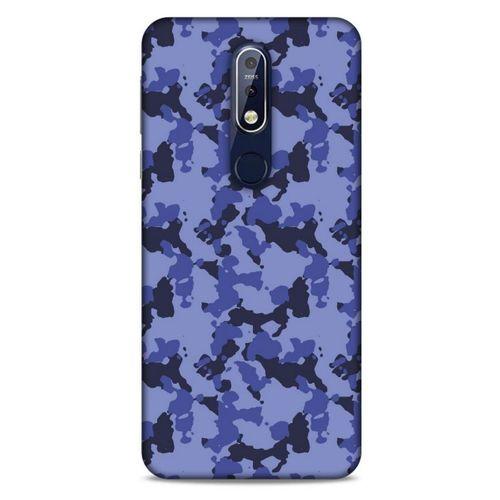 Kamuflaj 62 Nokia 7.1 Kılıf Silikon Kapak