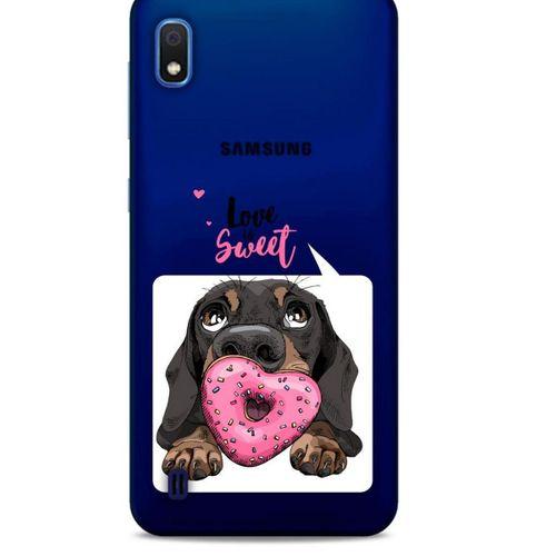 Zoologix (16) Samsung Galaxy J4 Plus Şeffaf Kılıf Silikon Desenli