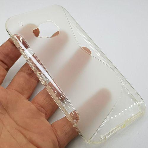 HTC One M9 Şeffaf Desenli Silikon Kılıf HTC43