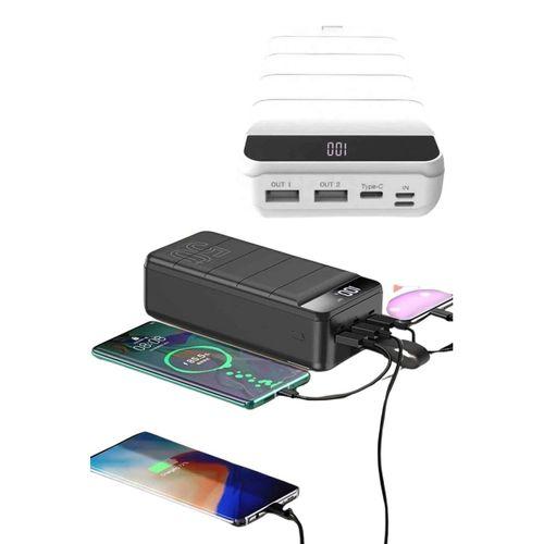 Hızlı Taşınabilir 50.000 Mah Powerbank Led Ekran Android Ve İos Uyumlu