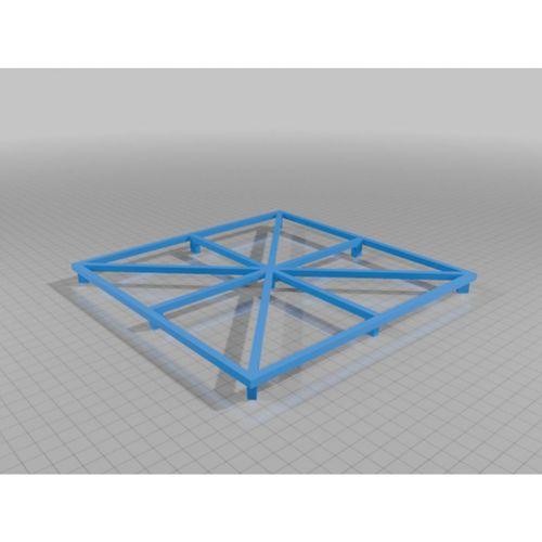 Özelleştirilebilir Kare Bitki Standı (Bu ürün Sadece Plastik parçadır - Almadan Önce Soru Sorabilirsiniz)