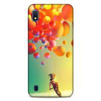 Lopard Samsung Galaxy A10 Uyumlu Kılıf Manipülasyon ☻ (39) Liquid Crystal Kılıf Baskılı