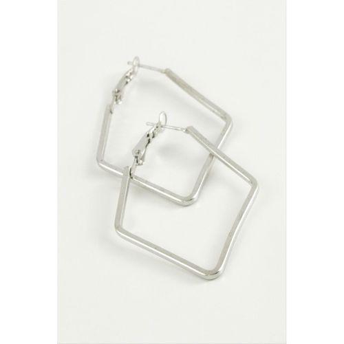 Dörtgen Halka Küpe 5 cm