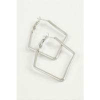 Dörtgen Halka Küpe 5 cm