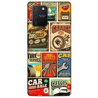Retro (19) Desen Kılıfları Renkli Samsung Galaxy S10 Lite Kılıf