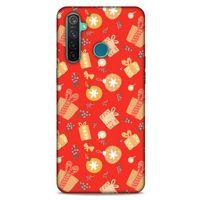 Yılbaşı Süsleri 19 Oppo Realme 5 Pro Kılıf Silikon Kapak