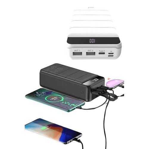 Hızlı Taşınabilir 50.000 Mah Powerbank Led Ekran Android Ve İos Uyumlu Yeni Nesil