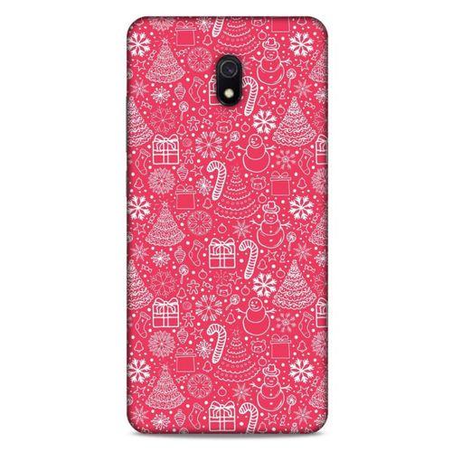 Yılbaşı Süsleri 28 Xiaomi Redmi 8A Kılıf Silikon Kapak