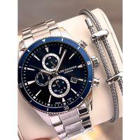 Lee Cooper İtalyan Tasarım Bileklik Hediyeli 2 Yıl Garantili 5 Atm Erkek Kol Saati ELC.08326.390