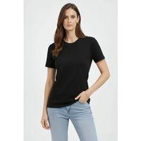 Bisiklet Yaka Tişört Regular Kalıp Basic Pamuklu Günlük Kullanım T-shirt - Siyah