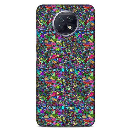 Lopard Xiaomi Redmi Note 9T Uyumlu Kılıf Soyut Sanat (31) Baskılı TPU Kılıf