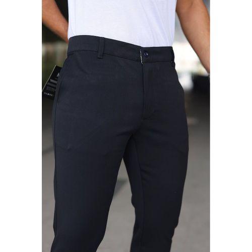 Erkek Slim Fit Likralı Gabardin Pantolon