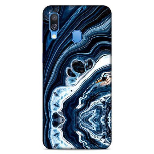 Mermer Lacivert Samsung Galaxy S7 Edge Kılıf