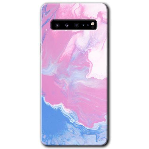 Galaxy S10 Plus Kılıf HD Desen Baskılı Arka Kapak - Liquid Lekeler Art