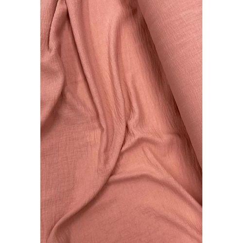 Keten Kumaş - Organik Kumaş - Perde Kumaşı - Ince Keten - Kıyafet Için Kumaş Örtü Pudra 30A