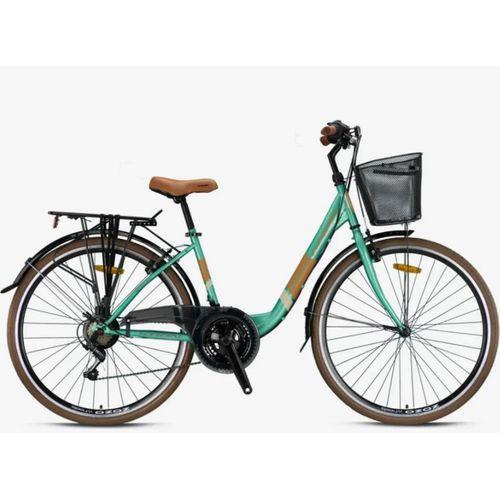 Kron Tetra 3.0 26 Jant Şehir Bisikleti Mint Yeşil-Kahverengi