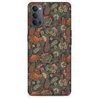 Ethnic Culture (64) Oppo Reno 4 Kılıf Silikon Kapak Desenli