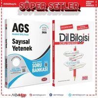 Data Yayınları 2025 AGS Ultra Serisi Sayısal Yetenek ve AKM Dil Bilgisi Soru Bankası Seti 2 Kitap