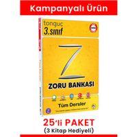 3. Sınıf Tüm Dersler Zoru Bankası 25' li Paket(3 Kitap Hediyeli)