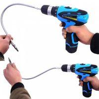 PowerMaster PM-20507 Esnek Bükülebilir Matkap Uzatma Hortumu 1/4 Bits Ucu 400mm