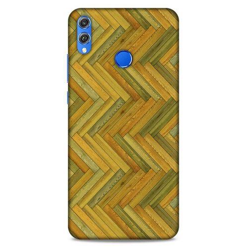 Lopard Huawei Honor 8x Uyumlu Kılıf Wood'X (32) Soft Silikon Kılıf Desenli