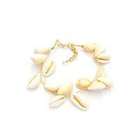 Deniz Kabuğu Bileklik - Beyaz