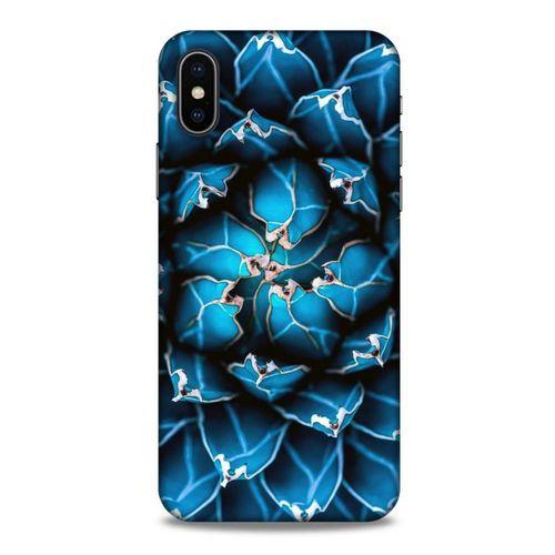 Lopard Apple iPhone XS Uyumlu Kılıf Bahar (1) Kılıfı Mavi