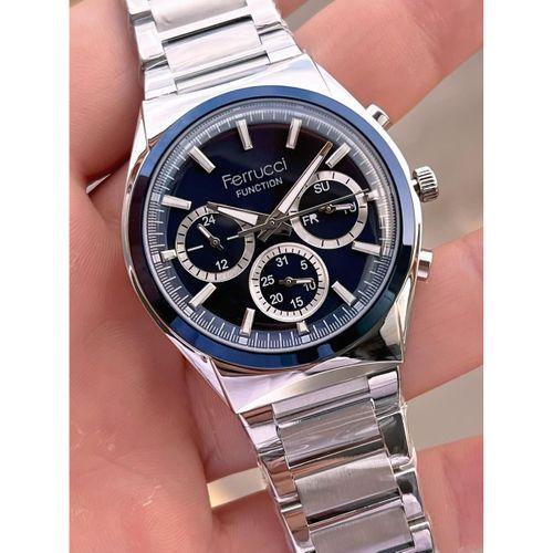 Ferrucci 2 Yıl Garantili Çelik Kordon İç Kadran Özellikleri Aktif 3 Atm Erkek Kol Saati EF.03517.2
