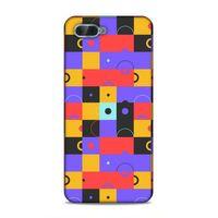 Oppo Rx17 Neo Uyumlu Kılıf Insomnia (37) Silicone Cover Mor Sarı