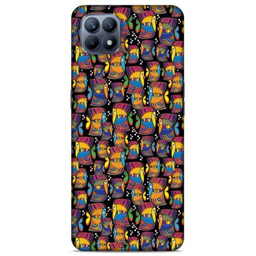 Lopard Huawei P40 Lite Uyumlu Kılıf Soyut Sanat (27) Baskılı Tasarımlı Kılıf