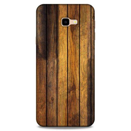 Lopard Samsung Galaxy J4 Plus Uyumlu Kılıf Wood'X (14) Lansman Kılıf Desenli