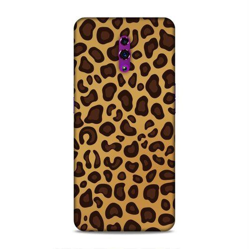 Oppo Reno Kılıf Leopar Arka Kapak Silikon Koruma Full Koruyucu