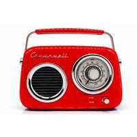 Retro Tasarımlı Bluetooth Fm Radyo Kırmızı