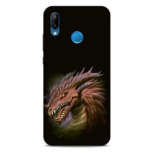 Huawei P20 Lite Kılıf Dragons (18) Telefon Kılıfları Kahverengi Ejderha