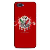 Realme C2 Uyumlu Kılıf Ottoman (13) Silikon Kap Tuğra