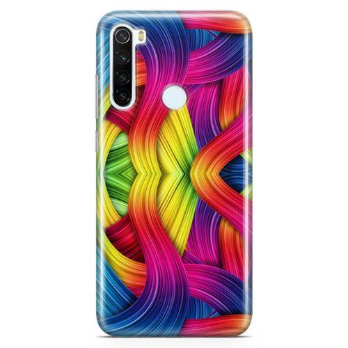 Xiaomi Redmi Note 8 Kılıf Moda Renkler Arka Kapak Koruma Desenli Full Koruyucu