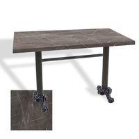 Dockers Çipa Laminat Tabla Masa (70X110) - Dark Emperador