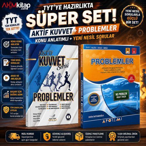Aktif Ögrenme ve Apotemi Problemler Soru Bankası 2 Kitap Set