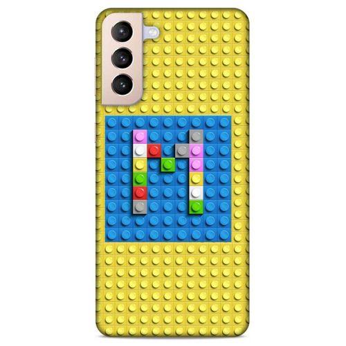 Lopard Samsung Galaxy S21 Plus Uyumlu Kılıf BloX (24) Darbe Emici Kılıf M Harfi